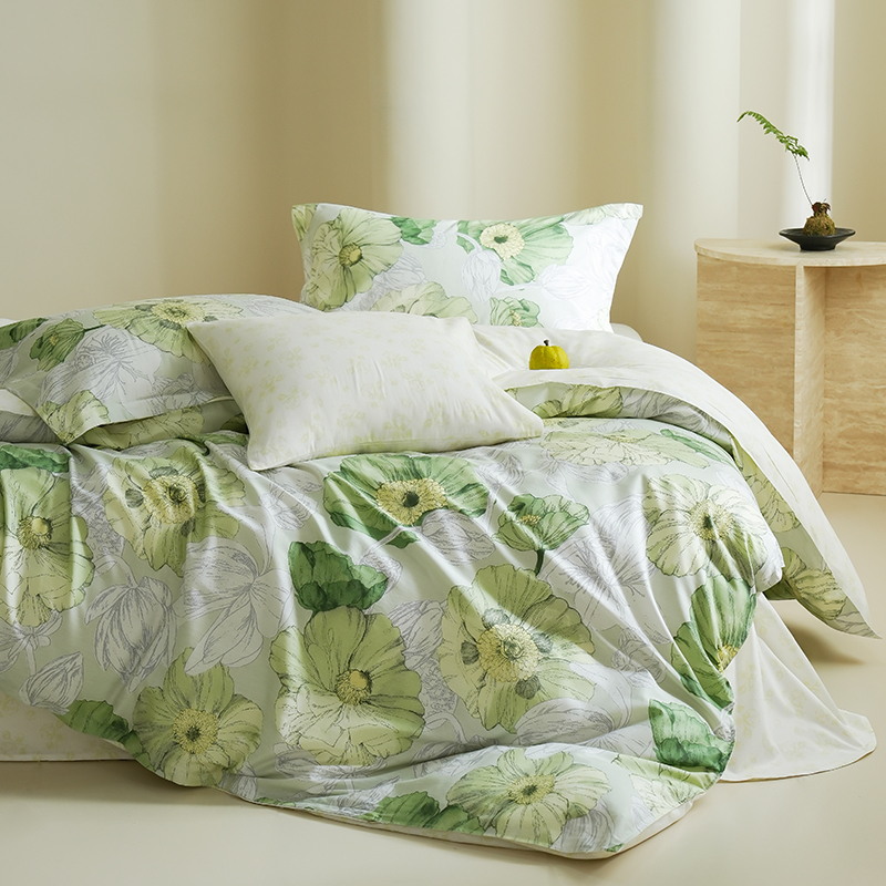 Z.M.N.(法国啄木鸟)沐光棉系列全棉四件套-波贝塔ZMT-0072高清大图