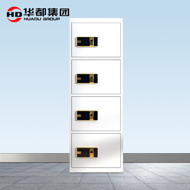 华都HDG-87 指纹密码锁四门保密柜华都保密柜档案柜文件柜办公柜钢制铁皮柜保险柜指纹密码国保锁防盗柜高清大图