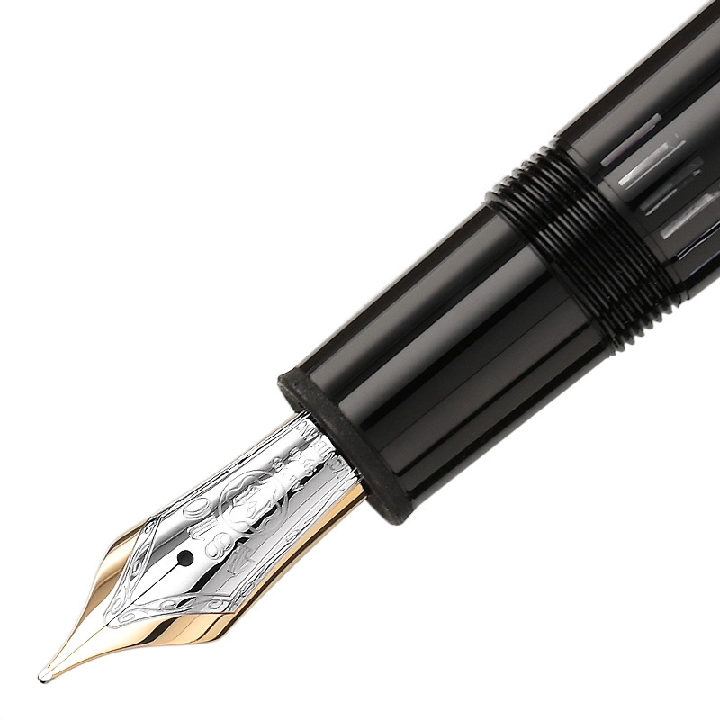 MONTBLANC万宝龙签字笔大班系列163经典款镀铂金色2865
