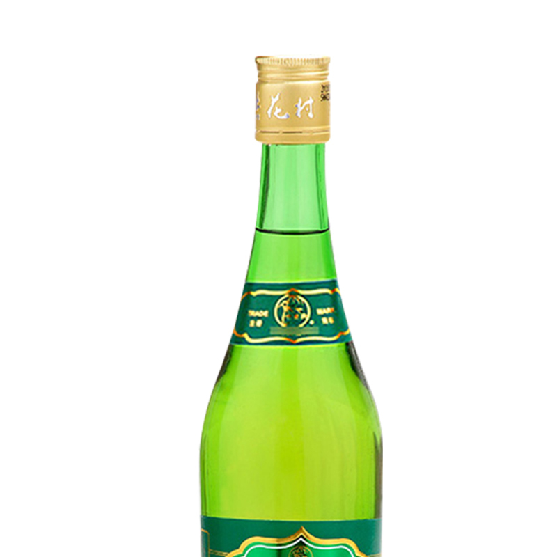 汾酒 竹叶青玻竹 38度 475ml 单瓶装 清香型白酒