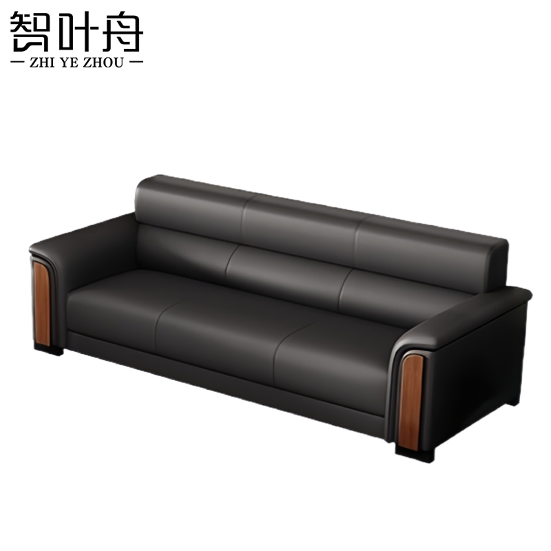 智叶舟沙发三人位198*79*82cm张高清大图