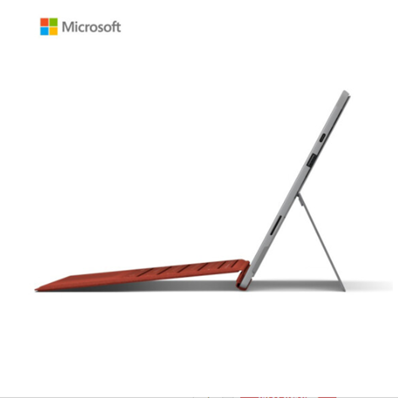 微软Surface Pro7+ 12.3英寸二合一平板笔记本电脑(i5 8G 128G 亮铂金 键盘盖 笔)