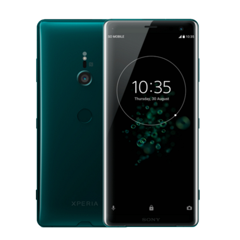 SONY/索尼XZ3(H9493)新款智能手机 港版6+64GB 双卡 移动联通双4G全面屏拍照手机 绿色[现货秒发]
