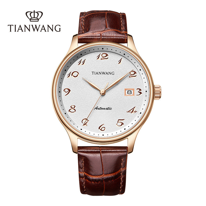 天王手表 男士机械表休闲百搭帅气男表正品腕表送男友礼物推荐51353