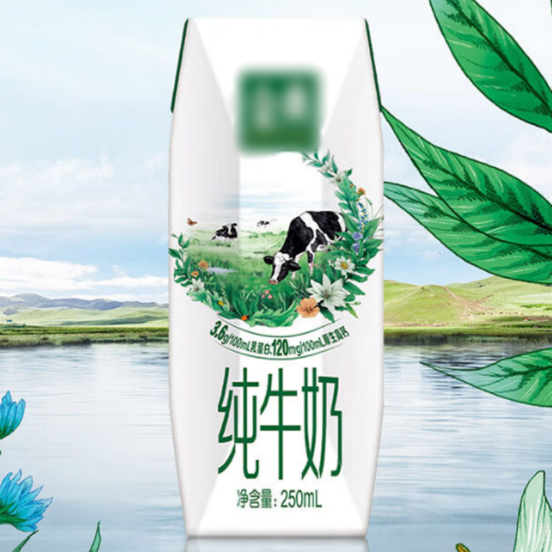 YILI 金典纯牛奶250ml*16盒 3.6g乳蛋白高清大图