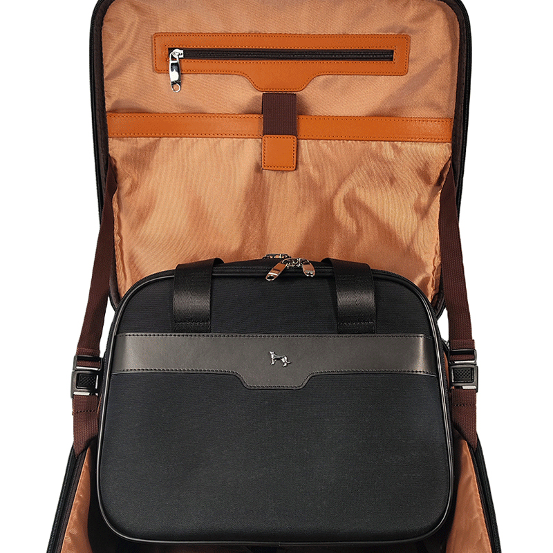 猎豹 子母拉杆箱 牛津布定向轮拉杆箱 (可定制万向轮)B18寸/套高清大图