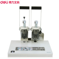 得力(deli)3875省力型凭证单据装订机 财务档案打孔机 会计凭证档案电动铆管热熔财务装订机 铆管打孔胶装机