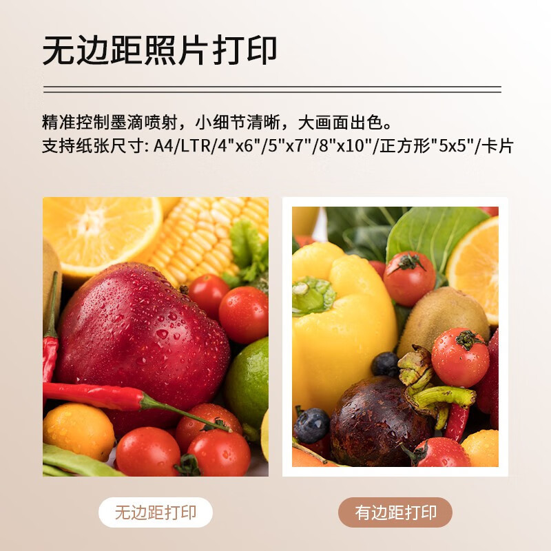 佳能(Canon)G2830 A4彩色喷墨加墨式墨仓连供照片相片打印机打印复印扫描三合一一体机家用办公A4办公文档打印 替代G1810 2810 套餐1