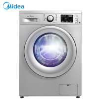 美的(Midea)MG80V50DS5 新品8公斤全自动滚筒洗脱一体洗衣机 静音变频 家用老虎银 健康抑菌防护