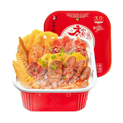 小龙坎方便火锅经典牛油418G自热火锅小火锅速食懒人自煮火锅自助加热速热方便速食火锅