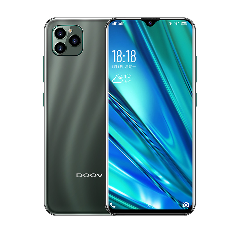 朵唯d19pro智能手机八核渐变玻璃653英寸水滴全面屏游戏拍照大屏老人