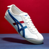 Onitsuka Tiger鬼塚虎休闲低帮男女小白鞋MEXICO66 TH2J4L-0142