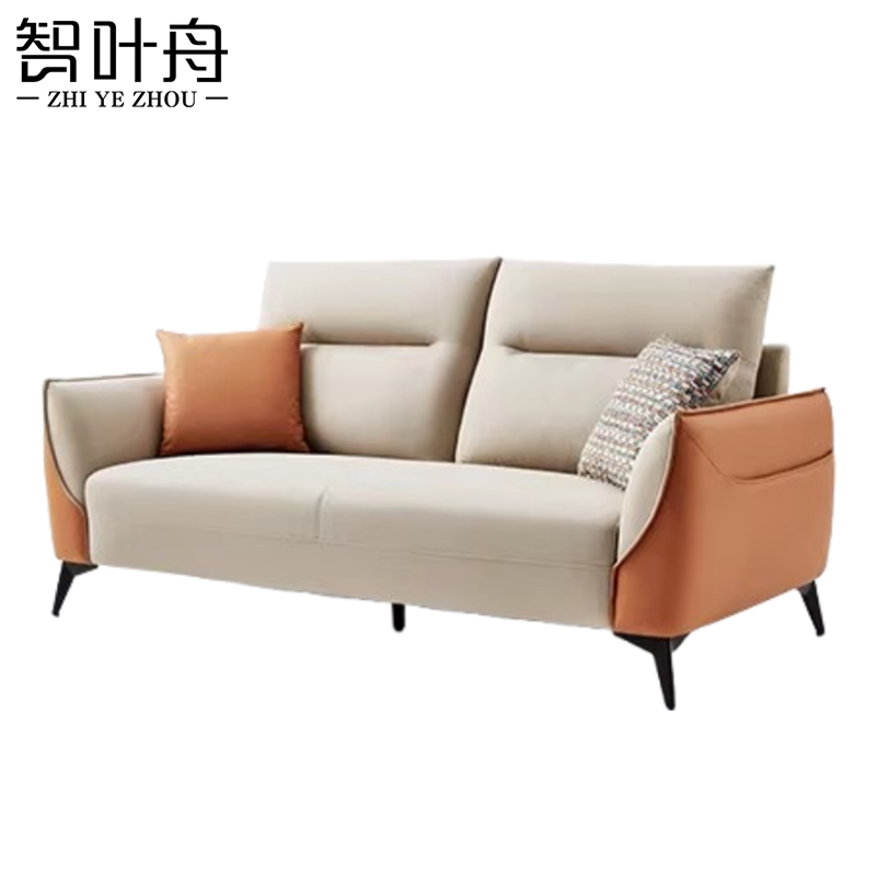 智叶舟沙发双人位1500*900*900mm张高清大图