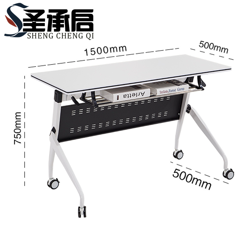 圣承启 学习桌 带抽屉张高清大图