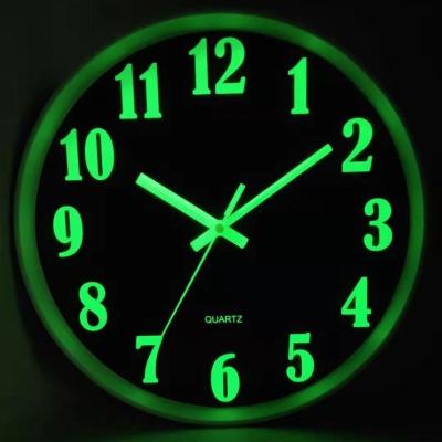增强版夜光钟表客厅家用装饰时尚简约房间挂钟现代时钟挂表增强版夜光