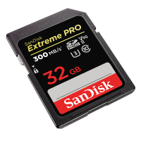 闪迪(SanDisk)32GB SD卡 UHS-II至尊超速读300MB/s写260MB/s相机存储卡U3支持4K/8K