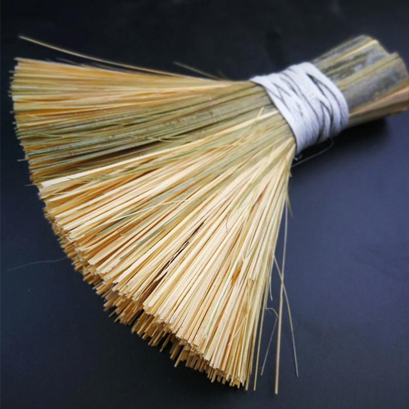 竹刷1个天然环保刷锅神器手工竹锅洗锅竹刷把厨房锅刷刷不钻油清洁竹