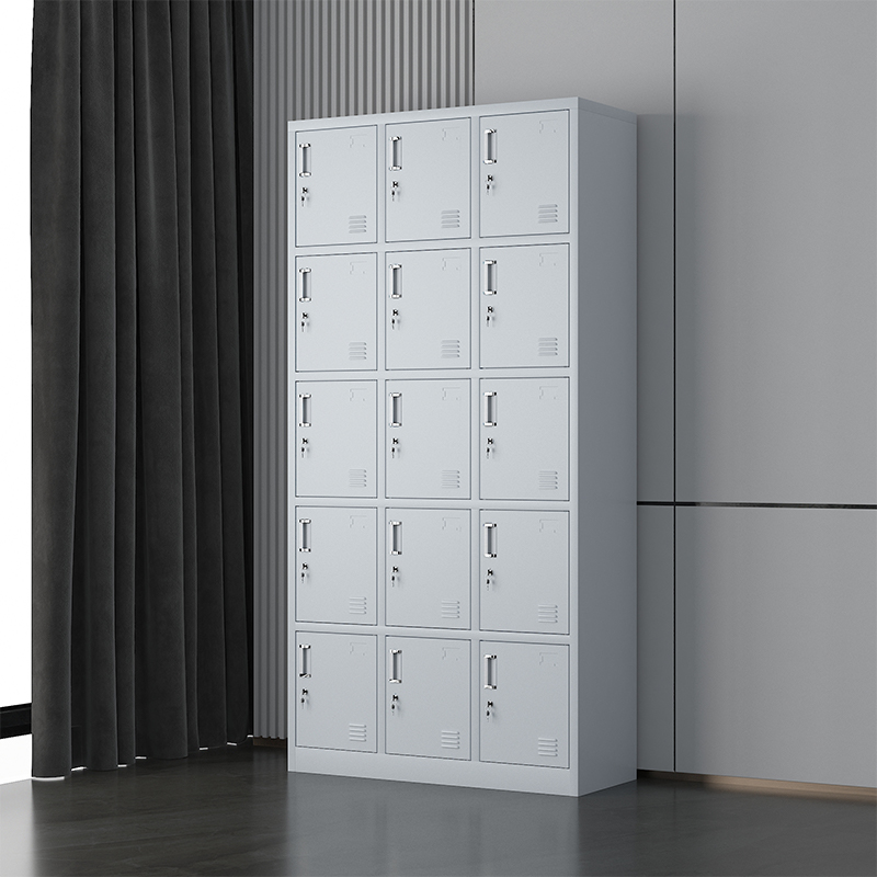 中豫鑫泽ZYXZ4071967铁皮更衣柜储物柜寄存包柜15门更衣柜(加厚款)