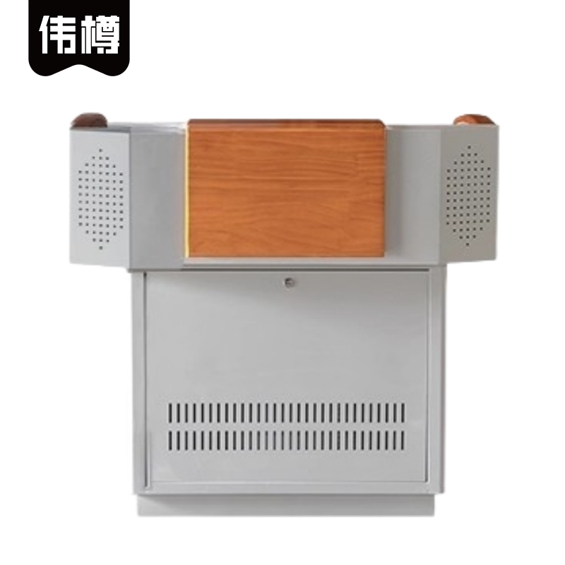 伟樽钢制讲台105*73*100cm张高清大图