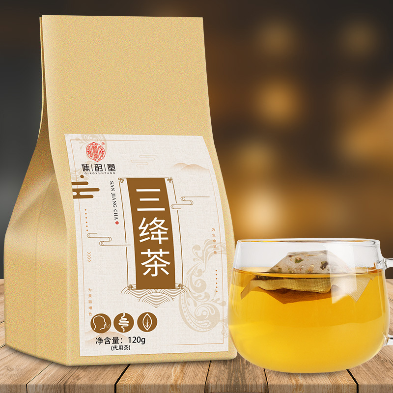 谯韵堂 三绛茶120g/袋高清大图