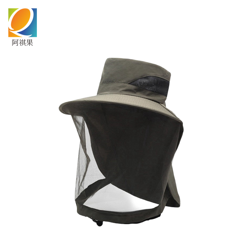 阿祺果 遮阳帽 带面纱 顶高清大图