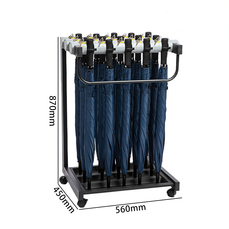 豫汉迎雨伞架带伞 15头带伞雨伞架560*450*870mm套 默认