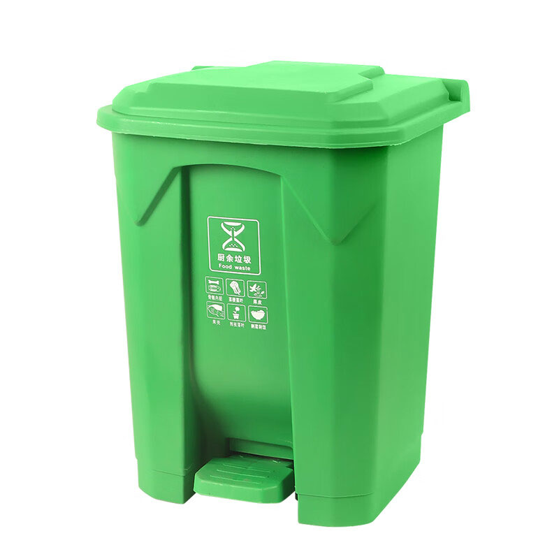 豫众诺 脚踏式垃圾桶 80L 个高清大图