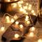 不防水星星灯夜市庭院led装饰灯-顺丰-5级-暖色【水晶球】LED;50米400灯【插电款】公母插款-可串联500米