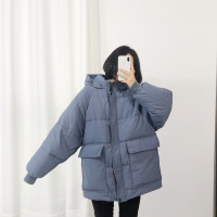 冬季MYLE NINO冬季韩版衣敲chic服工装面服女宽松加厚学生羽绒袄外套潮20迈尔尼诺25青年人