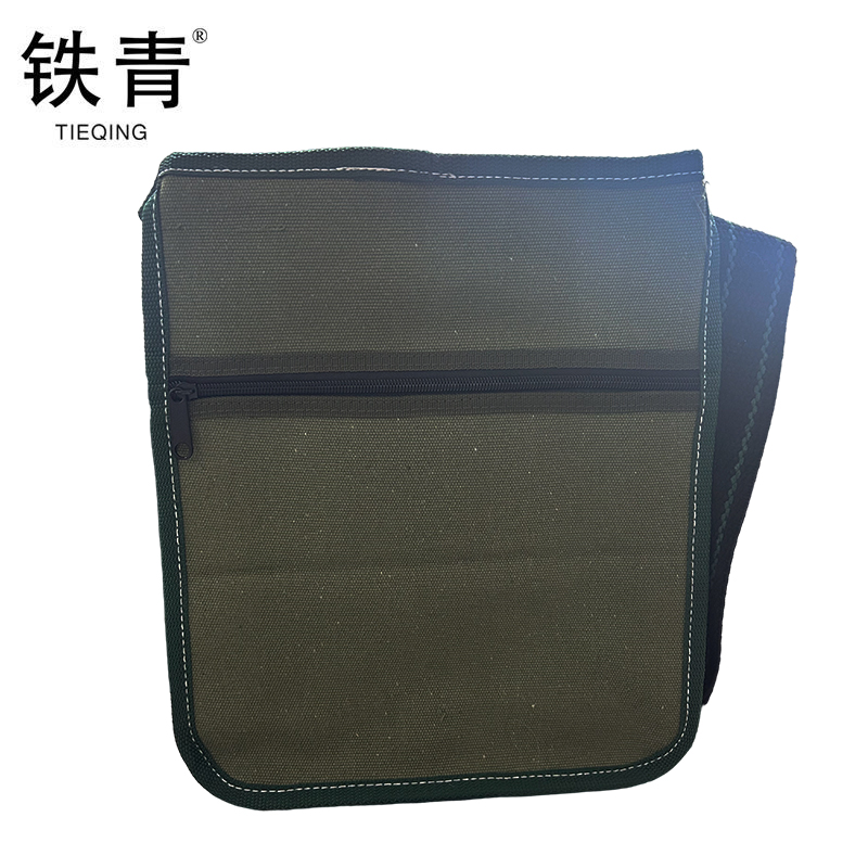 铁青加厚帆布电工工具包SZ53 个高清大图