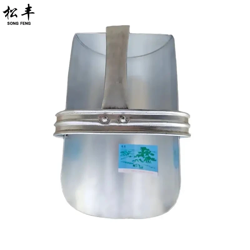 松丰(SONG FENG)加厚镀锌铁皮簸箕垃圾撮铁簸箕垃圾铲铁撮子26.5cmX17cmX13cm个高清大图