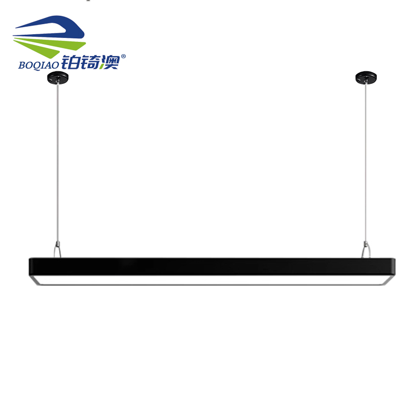 铂锜澳 LED办公吊灯 120*20*4cm-72w个高清大图