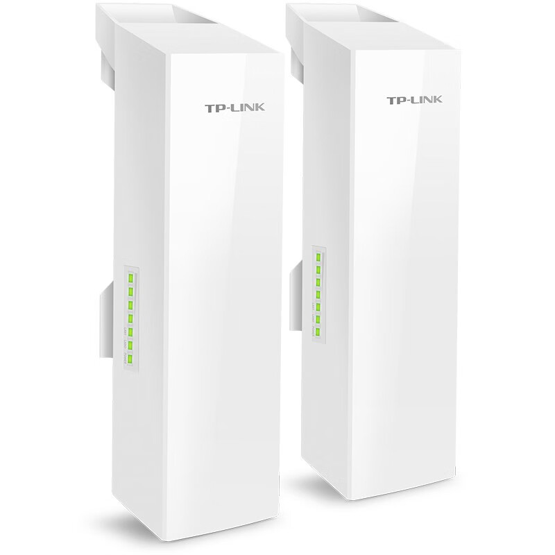 3M 千兆无线网桥套装(5公里) 监控专用wifi点对点远距离传输无线AP CPE TL-S5G-5KM高清大图