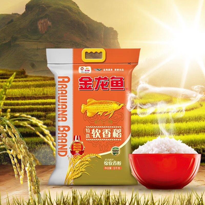金龙鱼 软香稻5kg*1袋高清大图