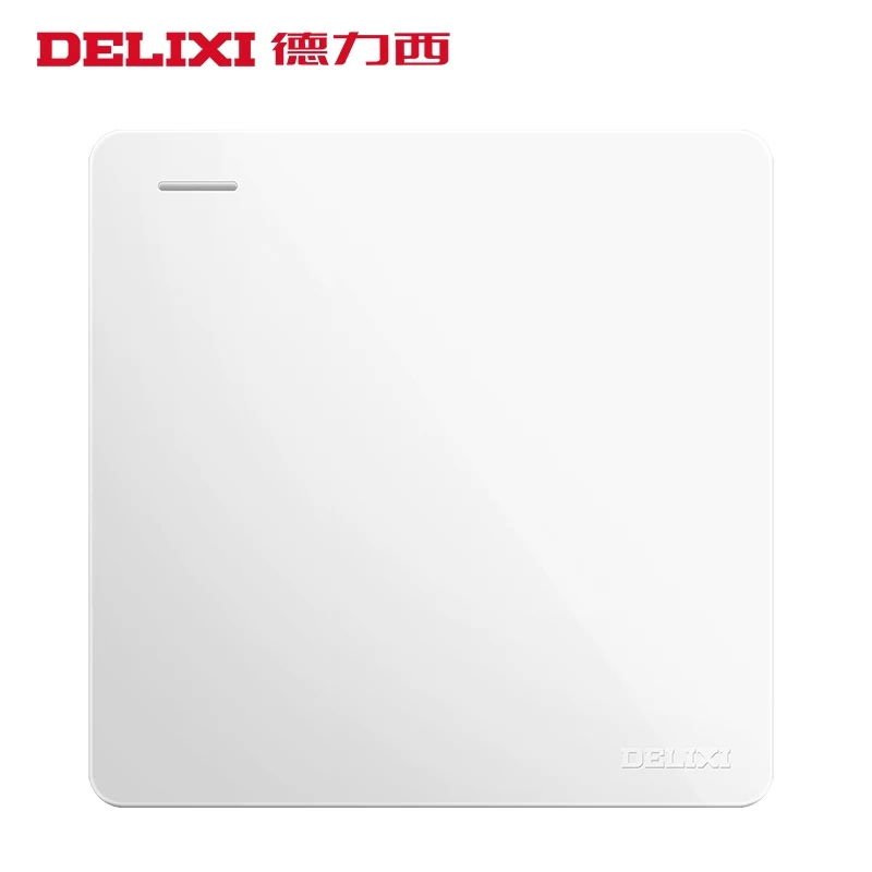 德力西 一开单控 CD217-HA86大板白色