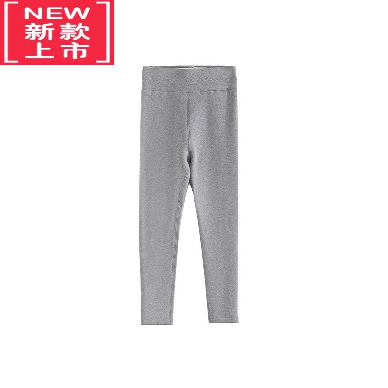 可莉允K姐 儿童羊羔绒打底裤 四色选舒适高弹保暖透气加绒高腰护肚保暖裤图片