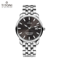 Titoni/梅花手表瑞士天文台自动机械表男透底蓝宝石黑色大师系列83188S-576 83188S-576