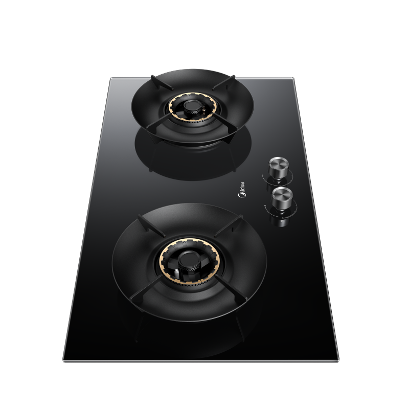 美的(Midea)Q83 一级能效5.2KW 大火力 70%热效率燃气灶台式嵌入式两用易清洁童锁保护燃气灶 天然气