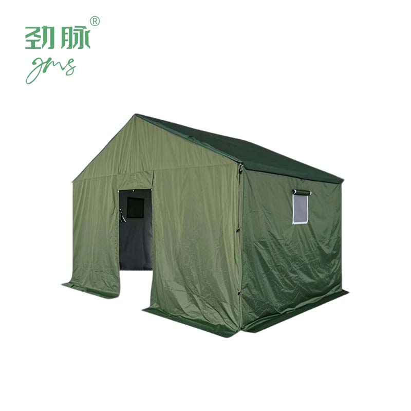 劲脉 户外施工帐篷 花彩牛津布-4*3 顶高清大图