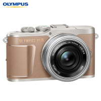 奥林巴斯(OLYMPUS) E-PL10 14-42mm EZ 微单相机套机 4K视频 美颜自拍 棕色