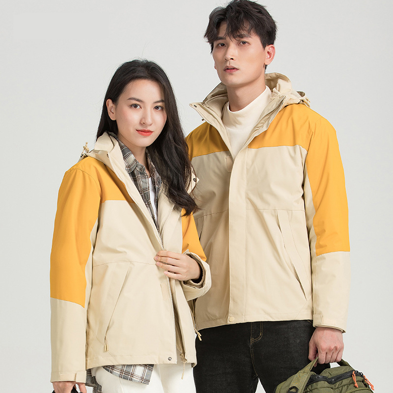 健卡侬 冲锋衣 J194 XL 卡其色