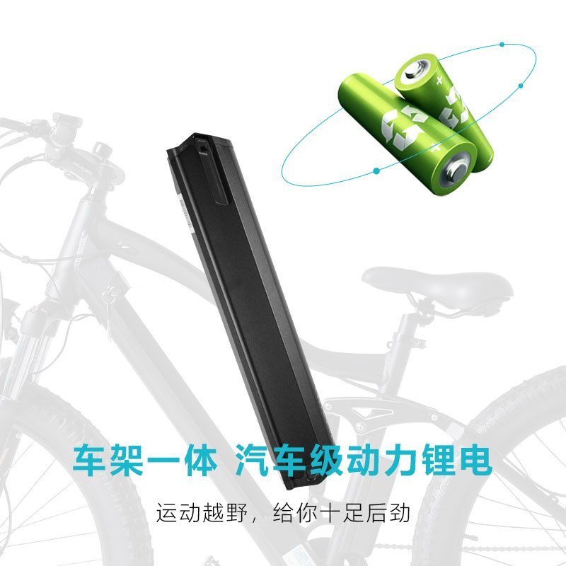 永久飞鹰iE2电踏车36v锂电池助力车电动自行车成人脚踏越野自行车电动