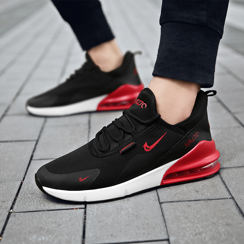 斯莱得夏款男士运动鞋网布透气休闲鞋气垫跑鞋学生潮流夏季休闲鞋男