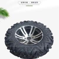 自制四轮越野沙滩车卡丁车 27X11-14寸A字真空轮胎