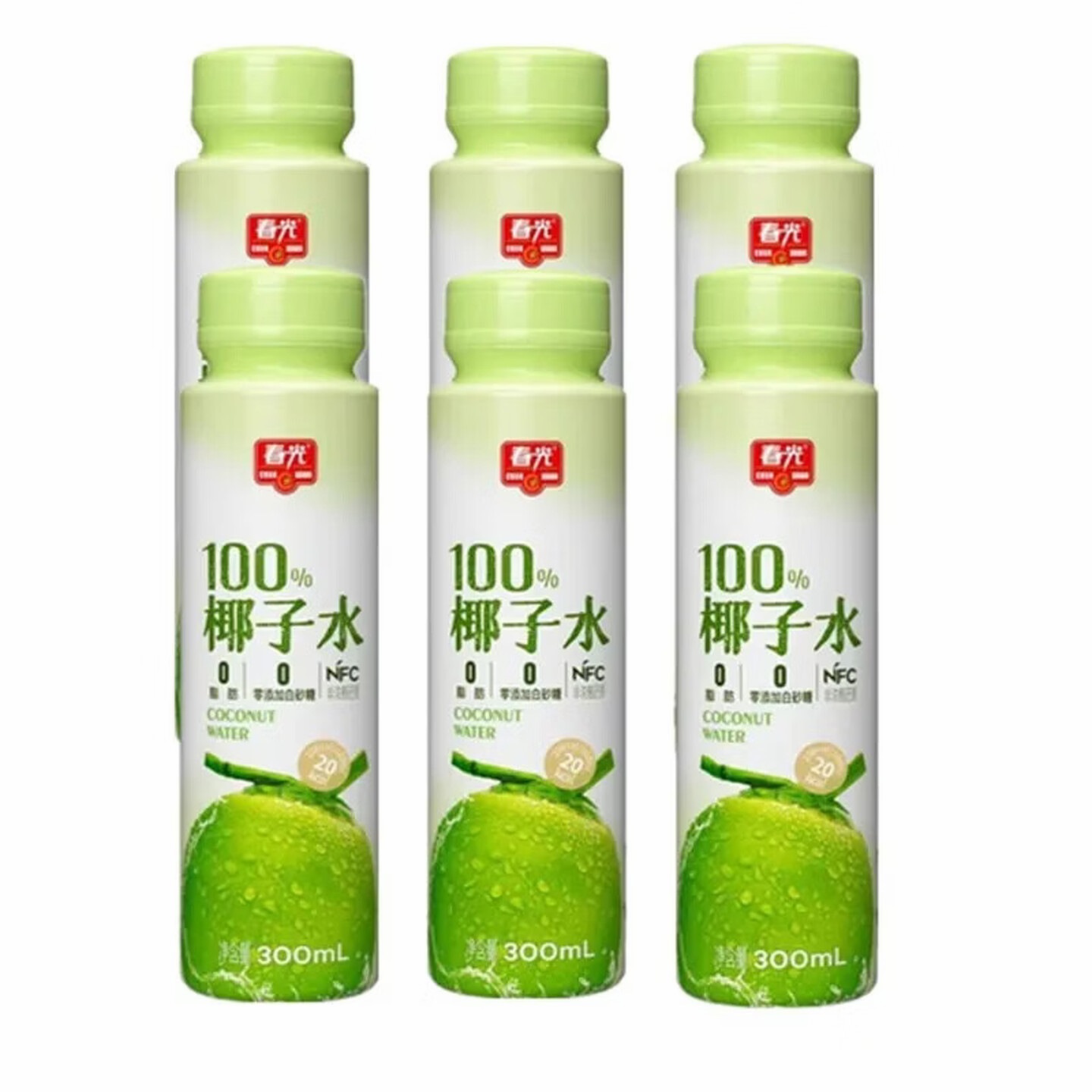 春光100NFC海南椰子水300ml整箱 300ml椰子水*15瓶(整箱)高清大图