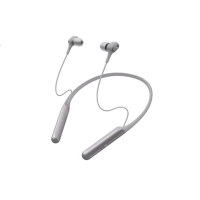 索尼(SONY)WI-C600N 颈挂式无线降噪立体声耳机 蓝牙4.0 灰色