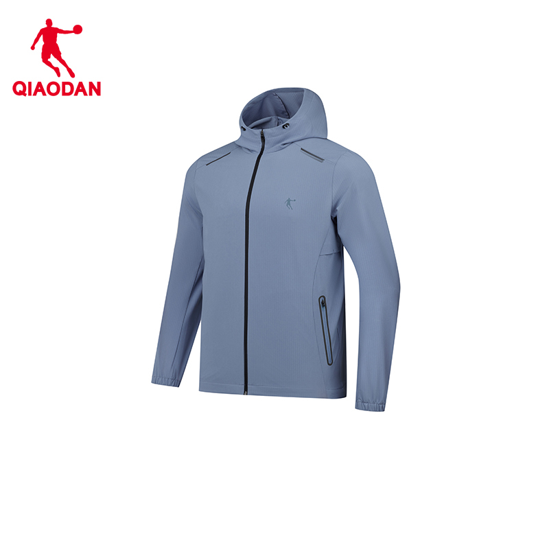 乔丹运动风衣男装轻薄透气速干科技面料潮流设计修身版型时尚百搭