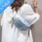 FENGHOU可爱镭射包包女2021新款夏季日系少女单肩胸包ins网红斜挎腰包潮腰包男