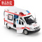 真智力救护车玩具车男孩女孩120仿真儿童2021年新款小汽车回力合金开门惯性玩具