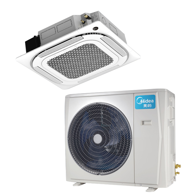美的商用中央空调 3匹天花机 吸顶机嵌入式 冷暖220V 6年包修KFR-72QWBP3SDN8Y-D(2)-W
